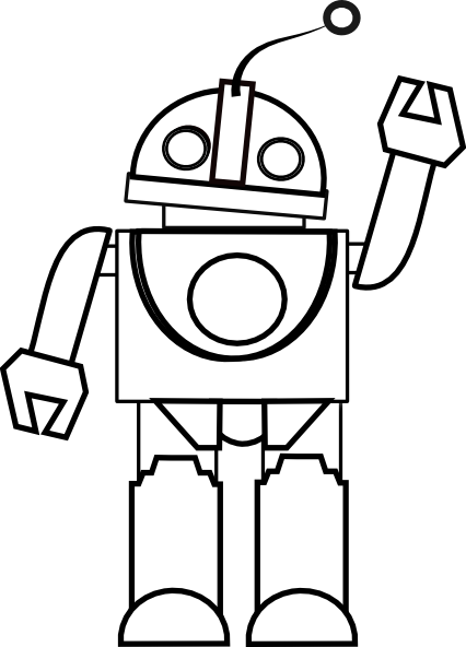 Malvorlage: Roboter (Figuren) #106630 - Kostenlose Malvorlagen zum Ausdrucken