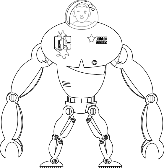 Malvorlage: Roboter (Figuren) #106651 - Kostenlose Malvorlagen zum Ausdrucken