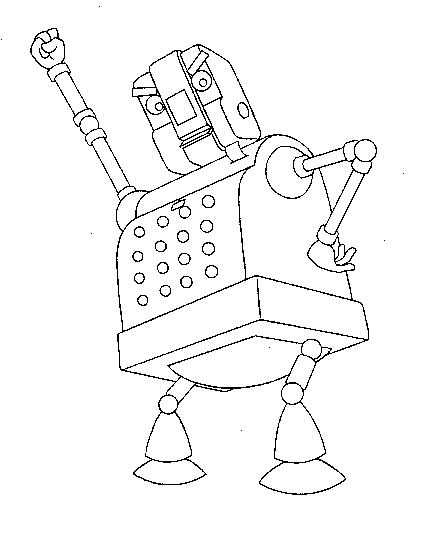 Malvorlage: Roboter (Figuren) #106676 - Kostenlose Malvorlagen zum Ausdrucken