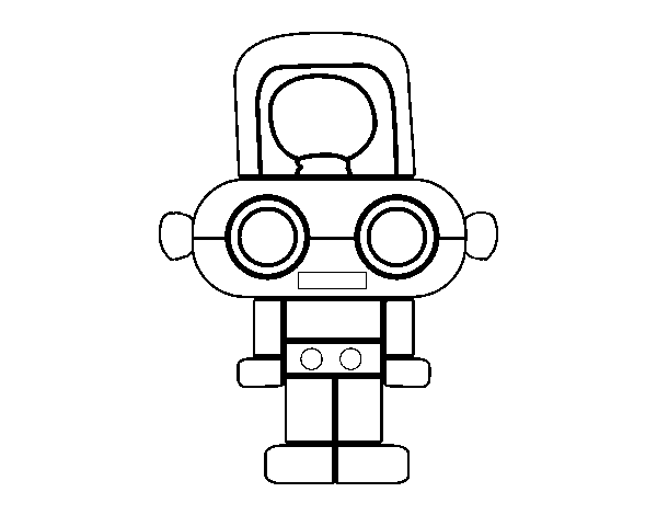 Malvorlage: Roboter (Figuren) #106714 - Kostenlose Malvorlagen zum Ausdrucken
