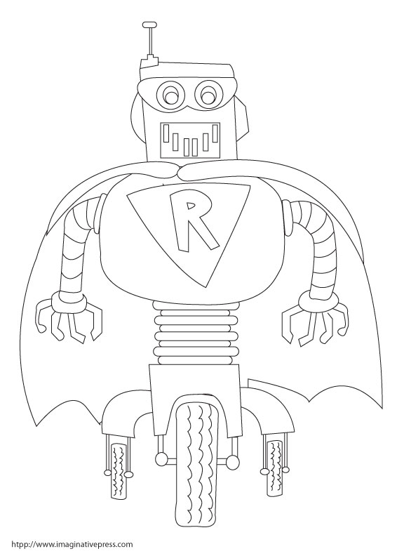 Malvorlage: Roboter (Figuren) #106750 - Kostenlose Malvorlagen zum Ausdrucken