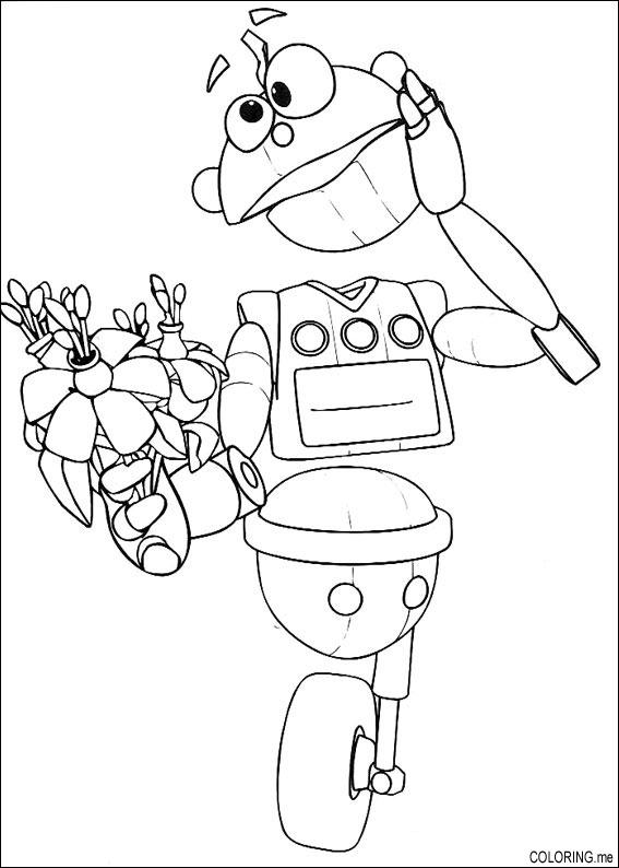 Malvorlage: Roboter (Figuren) #106818 - Kostenlose Malvorlagen zum Ausdrucken