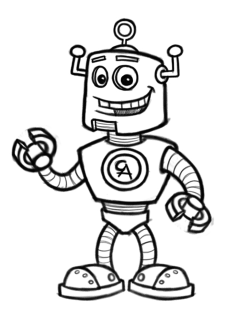 Malvorlage: Roboter (Figuren) #106838 - Kostenlose Malvorlagen zum Ausdrucken