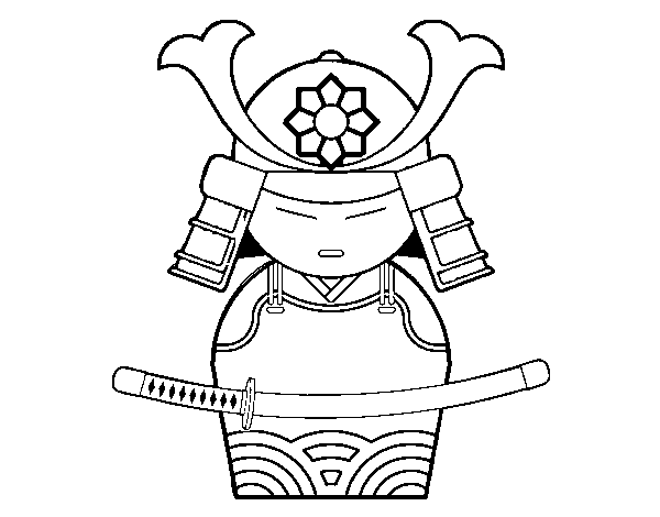 Malvorlage: Samurai (Figuren) #107265 - Kostenlose Malvorlagen zum Ausdrucken