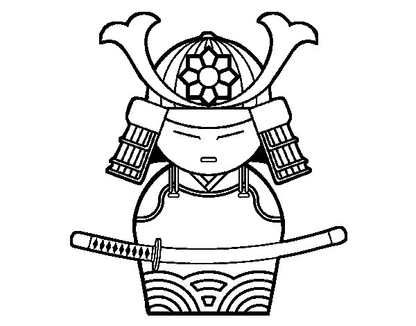 Malvorlage: Samurai (Figuren) #107287 - Kostenlose Malvorlagen zum Ausdrucken