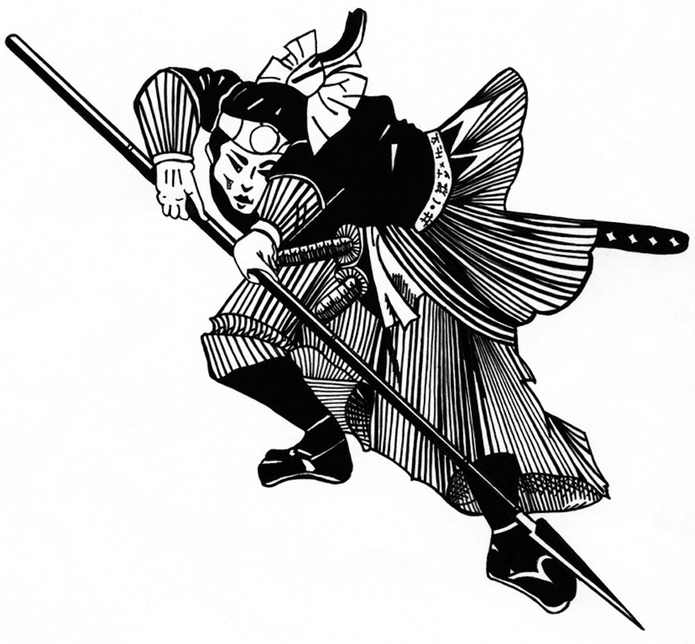Malvorlage: Samurai (Figuren) #107305 - Kostenlose Malvorlagen zum Ausdrucken