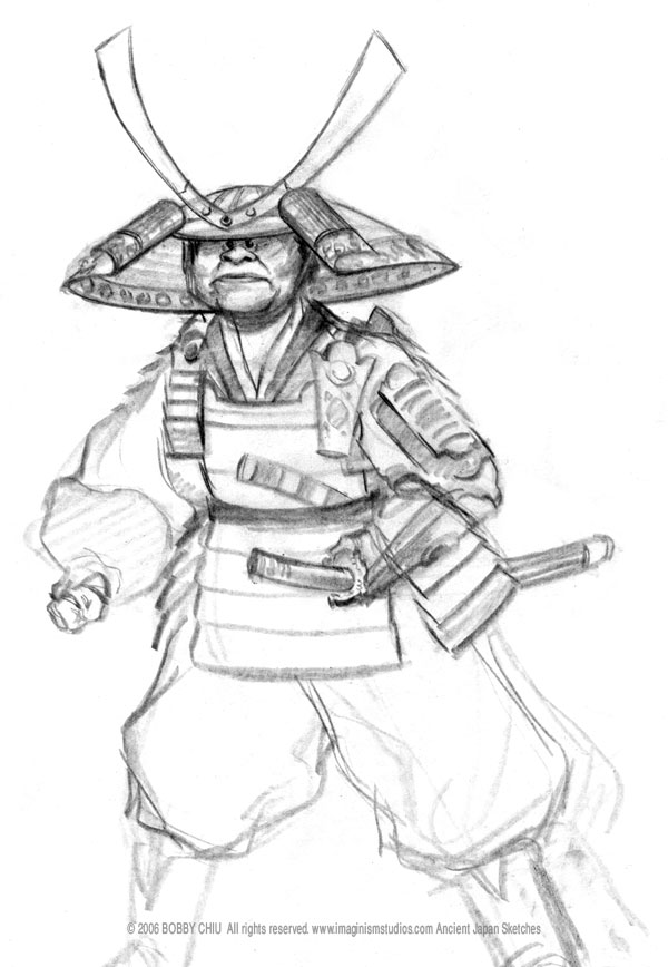 Malvorlage: Samurai (Figuren) #107318 - Kostenlose Malvorlagen zum Ausdrucken