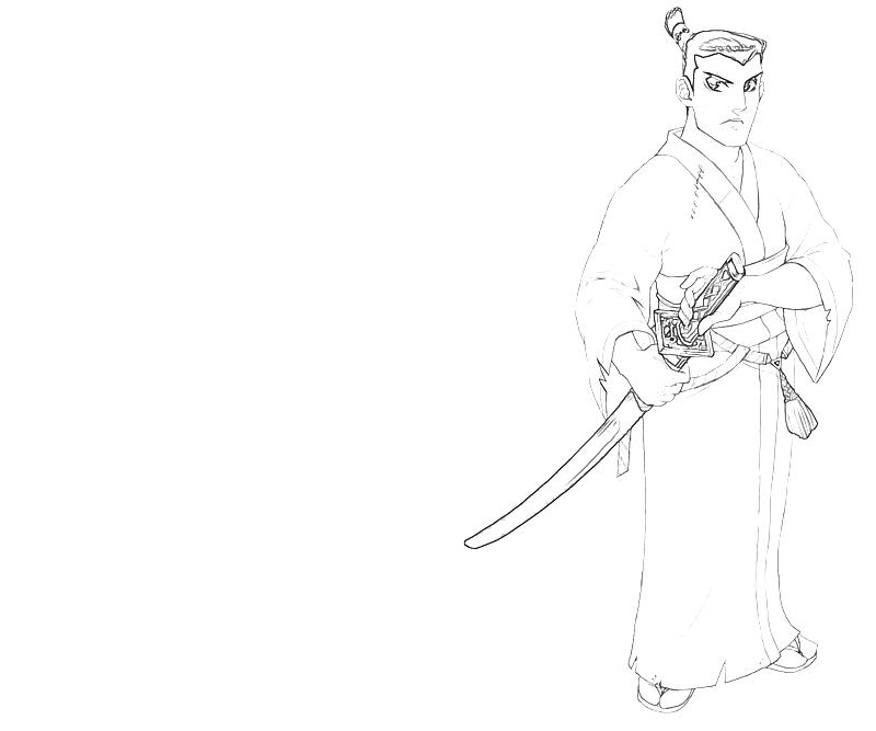 Malvorlage: Samurai (Figuren) #107383 - Kostenlose Malvorlagen zum Ausdrucken