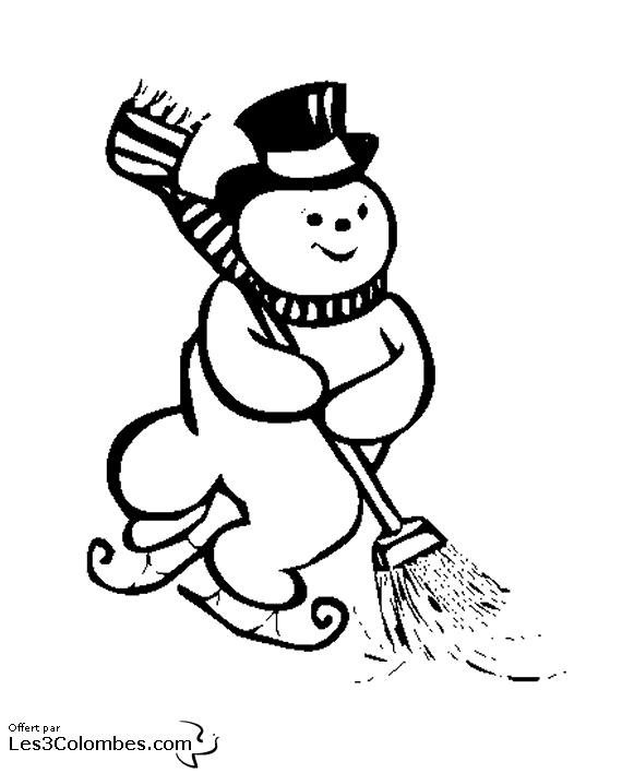 Malvorlage: Schneemann (Figuren) #89280 - Kostenlose Malvorlagen zum Ausdrucken