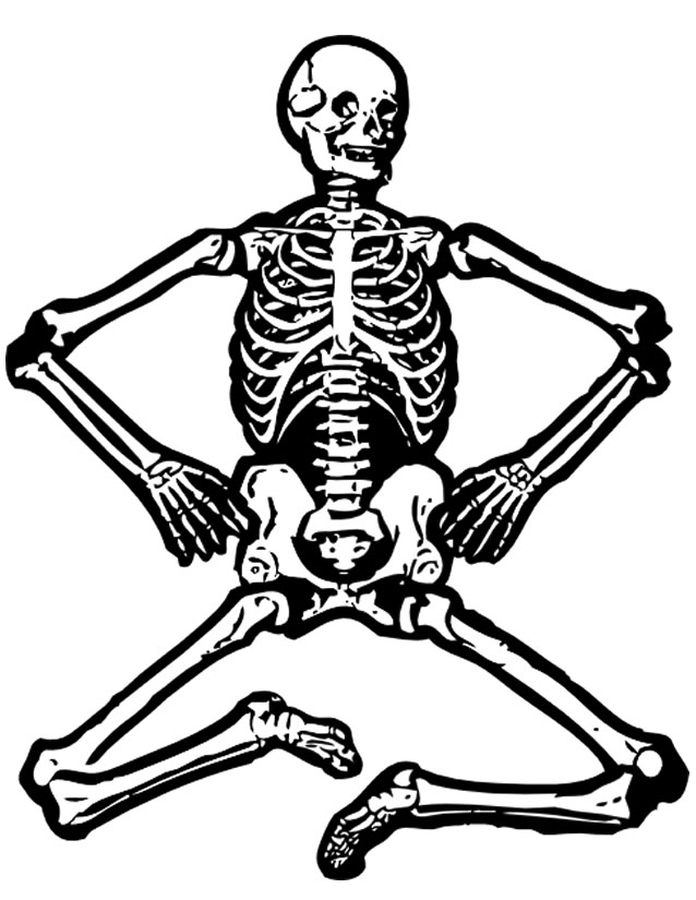 Malvorlage: Skelett (Figuren) #147417 - Kostenlose Malvorlagen zum Ausdrucken