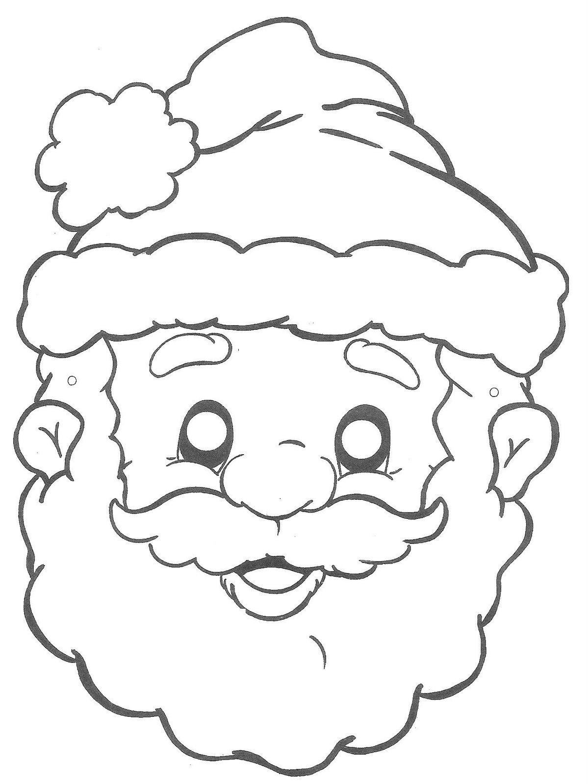 Malvorlage: Weihnachtsmann (Figuren) #104810 - Kostenlose Malvorlagen zum Ausdrucken