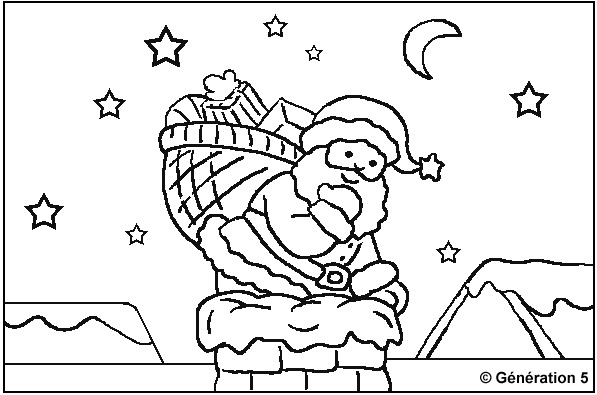 Malvorlage: Weihnachtsmann (Figuren) #104853 - Kostenlose Malvorlagen zum Ausdrucken