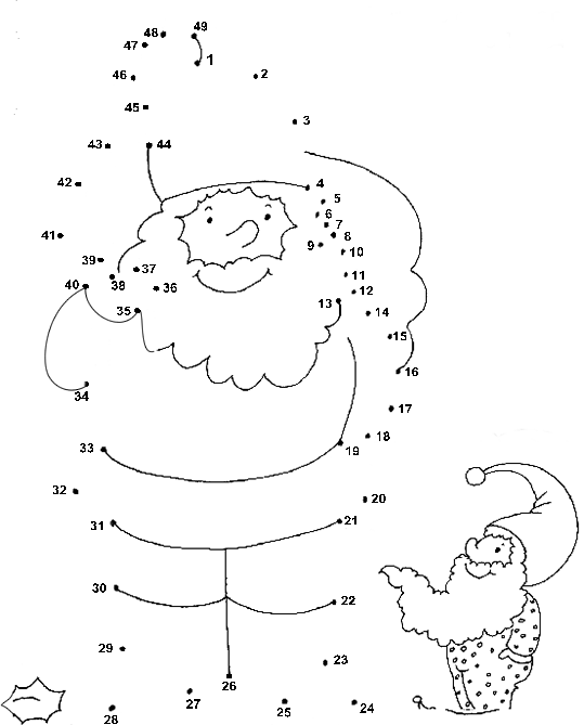 Malvorlage: Weihnachtsmann (Figuren) #104909 - Kostenlose Malvorlagen zum Ausdrucken