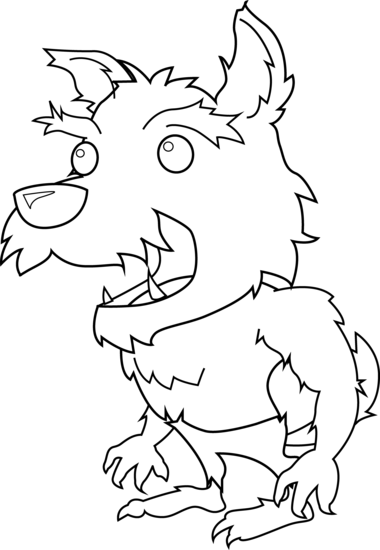 Malvorlage: Werwolf (Figuren) #100009 - Kostenlose Malvorlagen zum Ausdrucken