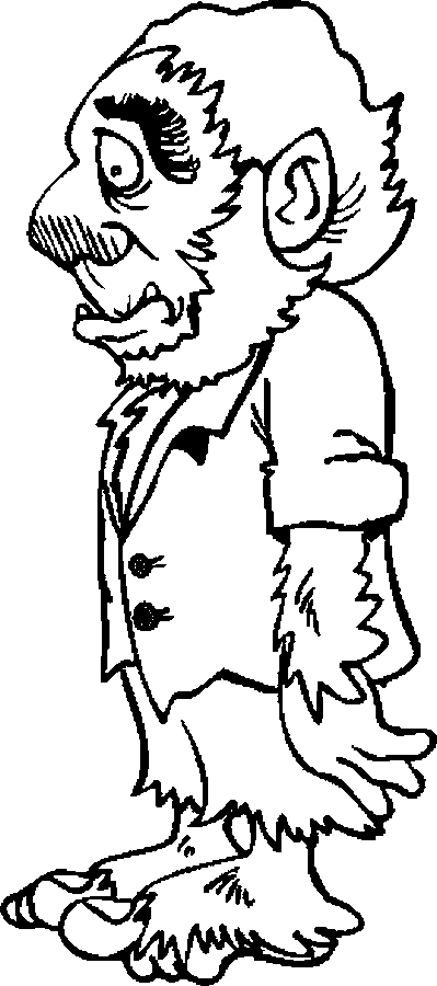 Malvorlage: Werwolf (Figuren) #100090 - Kostenlose Malvorlagen zum Ausdrucken