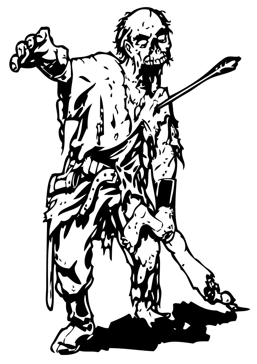 Malvorlage: Zombie (Figuren) #85644 - Kostenlose Malvorlagen zum Ausdrucken