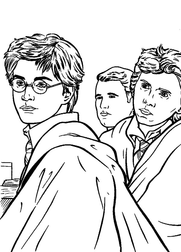 Malvorlage: Harry Potter (Filme) #69840 - Kostenlose Malvorlagen zum Ausdrucken