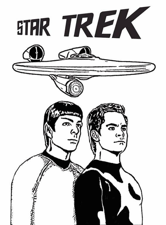 Malvorlage: Star Trek (Filme) #70150 - Kostenlose Malvorlagen zum Ausdrucken