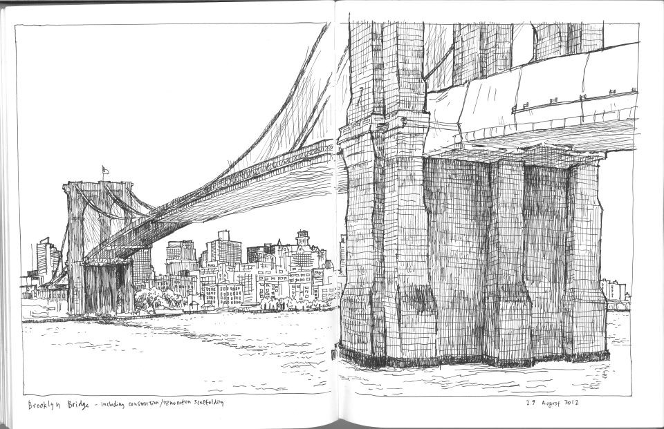 Malvorlage: Brücke (Gebäude und Architektur) #62901 - Kostenlose Malvorlagen zum Ausdrucken