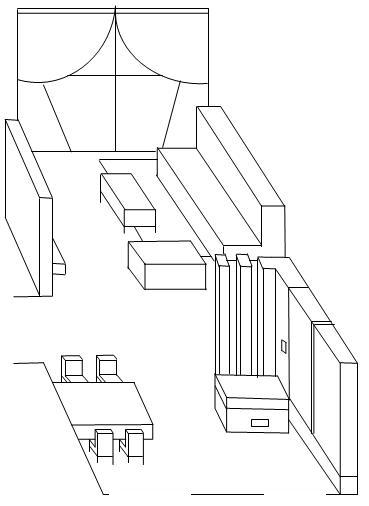 Malvorlage: Esszimmer (Gebäude und Architektur) #66290 - Kostenlose Malvorlagen zum Ausdrucken