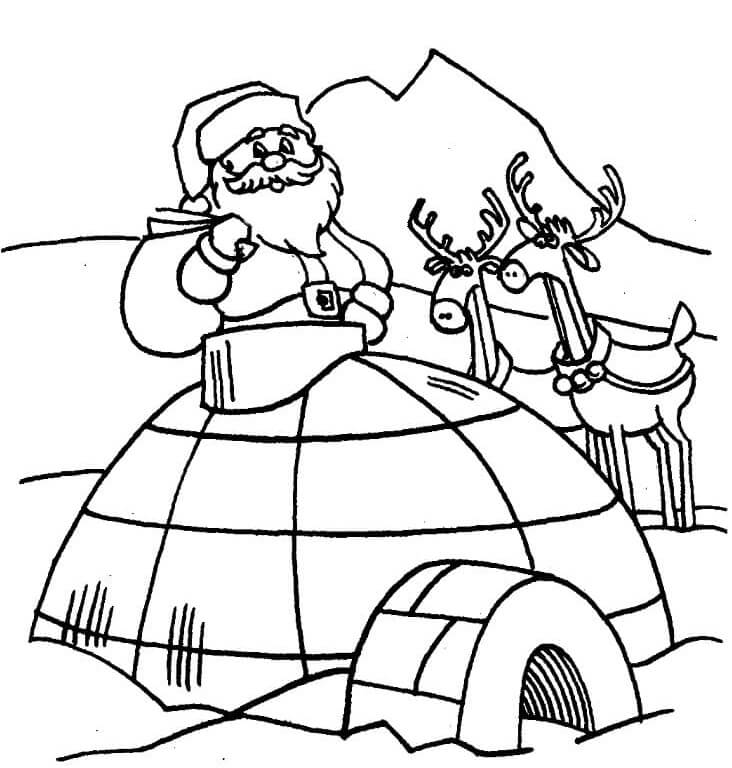 Malvorlage: Iglu (Gebäude und Architektur) #179769 - Kostenlose Malvorlagen zum Ausdrucken