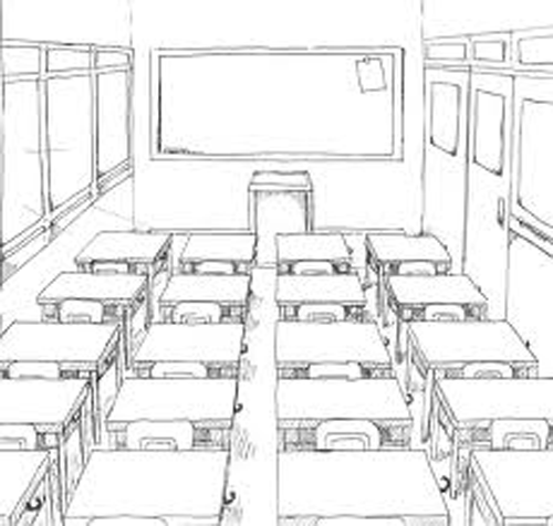Malvorlage: Klassenzimmer (Gebäude und Architektur) #68013 - Kostenlose Malvorlagen zum Ausdrucken