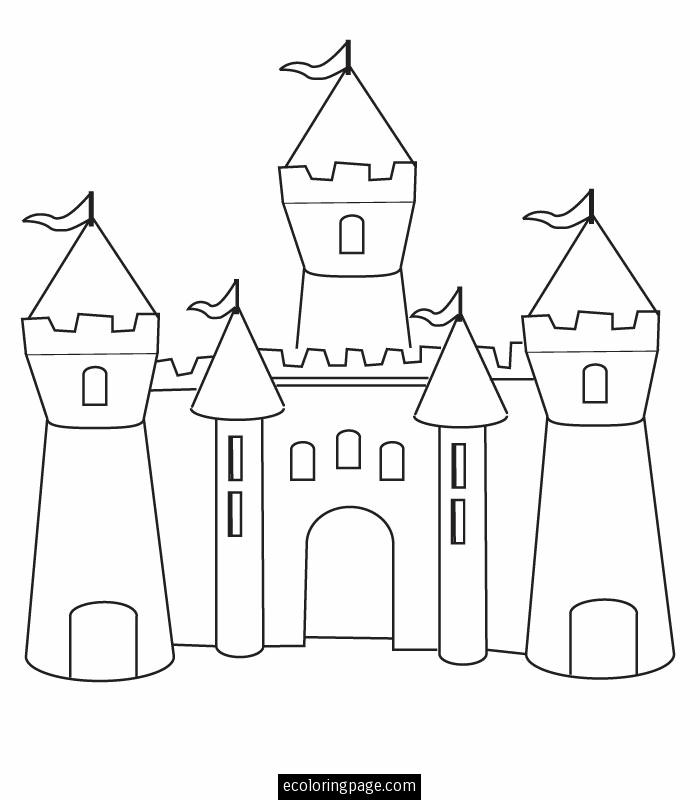 Malvorlage: Schloss (Gebäude und Architektur) #62224 - Kostenlose Malvorlagen zum Ausdrucken