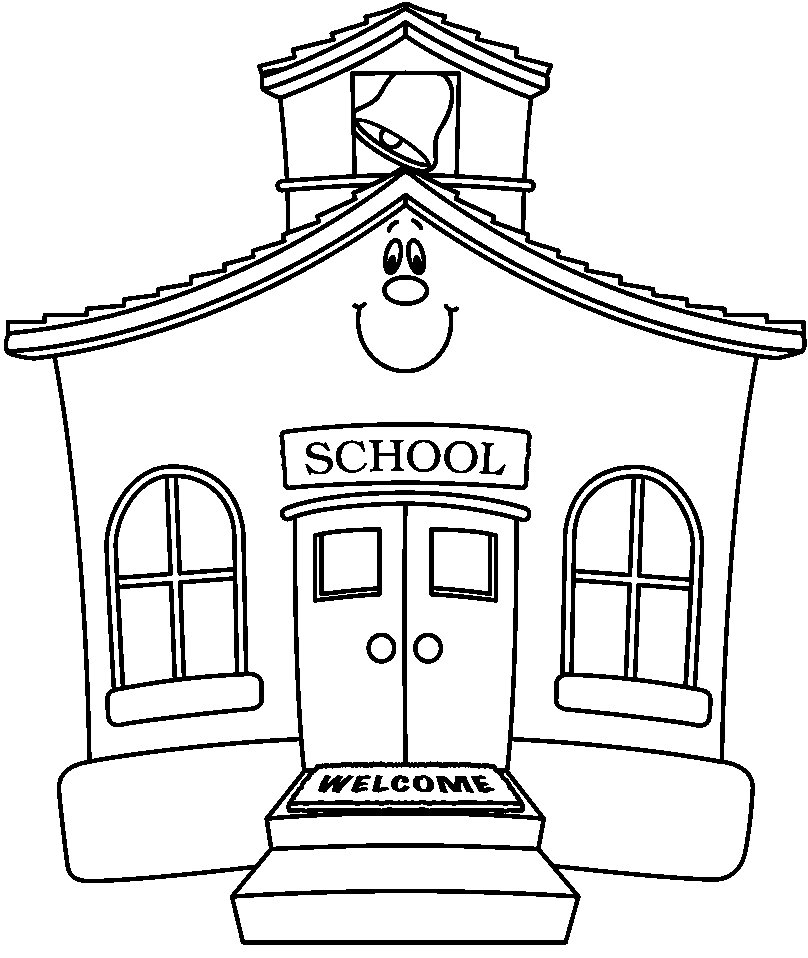 Malvorlage: Schule (Gebäude und Architektur) #66808 - Kostenlose Malvorlagen zum Ausdrucken