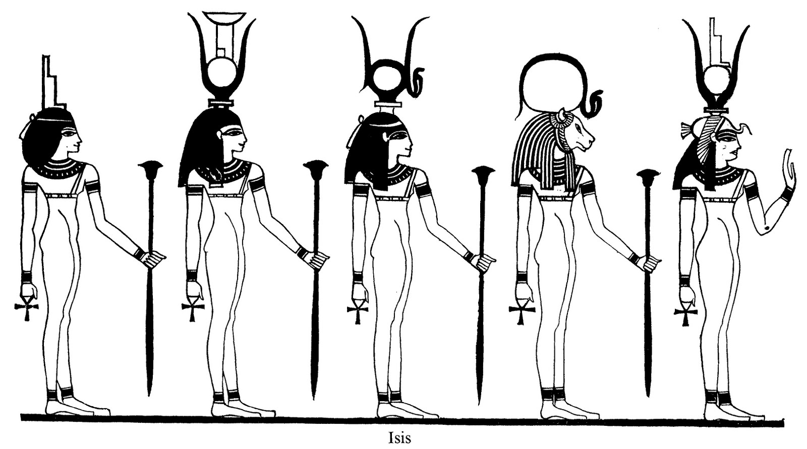 Malvorlage: Ägyptische Mythologie (Götter und Göttinnen) #111135 - Kostenlose Malvorlagen zum Ausdrucken