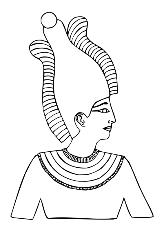 Malvorlage: Ägyptische Mythologie (Götter und Göttinnen) #111177 - Kostenlose Malvorlagen zum Ausdrucken