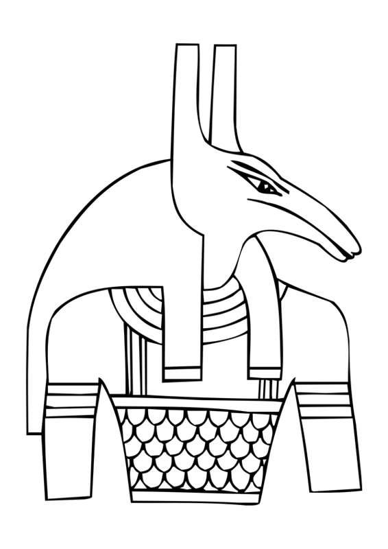 Malvorlage: Ägyptische Mythologie (Götter und Göttinnen) #111178 - Kostenlose Malvorlagen zum Ausdrucken