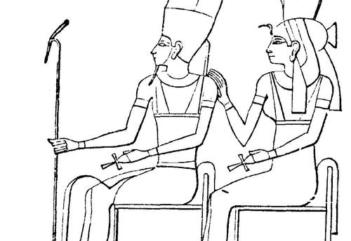Malvorlage: Ägyptische Mythologie (Götter und Göttinnen) #111223 - Kostenlose Malvorlagen zum Ausdrucken