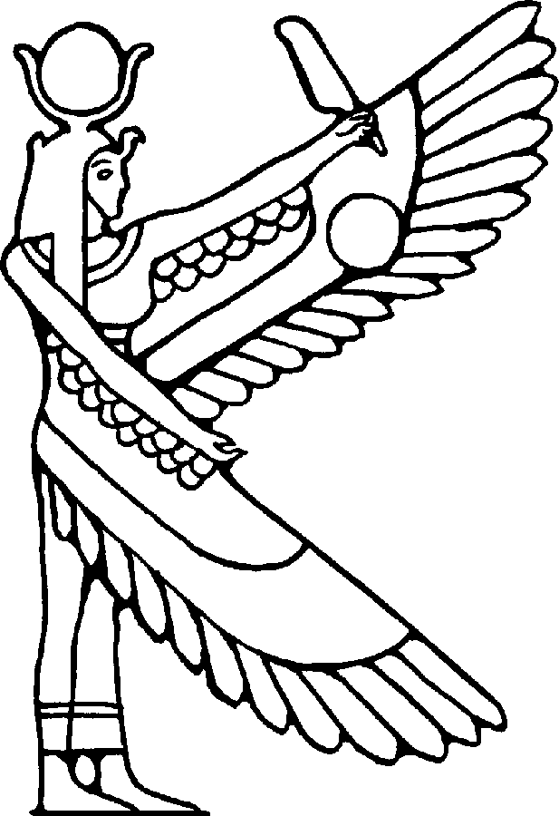Malvorlage: Ägyptische Mythologie (Götter und Göttinnen) #111249 - Kostenlose Malvorlagen zum Ausdrucken