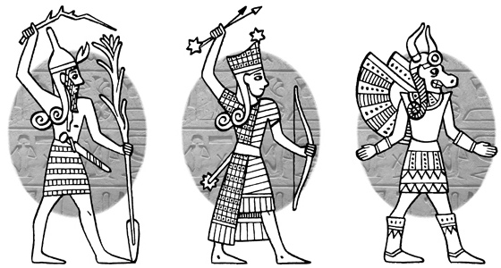 Malvorlage: Ägyptische Mythologie (Götter und Göttinnen) #111285 - Kostenlose Malvorlagen zum Ausdrucken