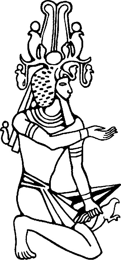 Malvorlage: Ägyptische Mythologie (Götter und Göttinnen) #111332 - Kostenlose Malvorlagen zum Ausdrucken