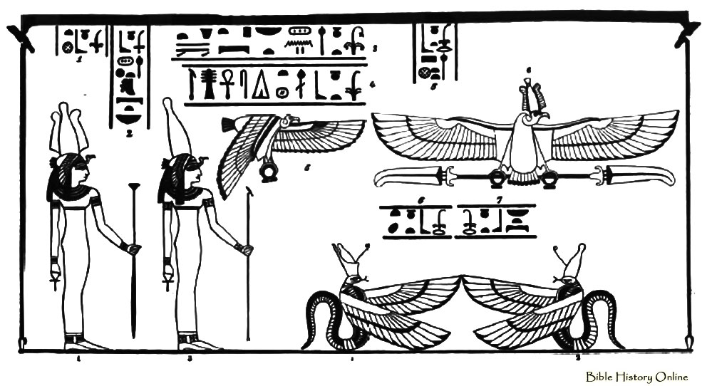 Malvorlage: Ägyptische Mythologie (Götter und Göttinnen) #111335 - Kostenlose Malvorlagen zum Ausdrucken