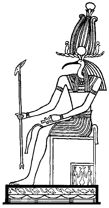 Malvorlage: Ägyptische Mythologie (Götter und Göttinnen) #111446 - Kostenlose Malvorlagen zum Ausdrucken