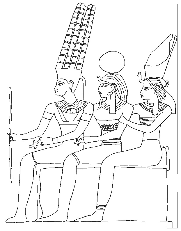 Malvorlage: Ägyptische Mythologie (Götter und Göttinnen) #111463 - Kostenlose Malvorlagen zum Ausdrucken