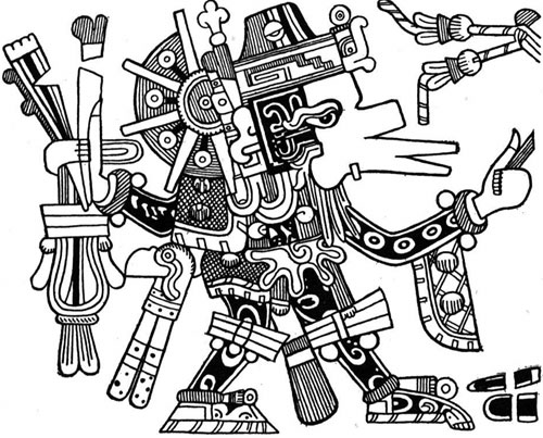 Malvorlage: Aztekische Mythologie (Götter und Göttinnen) #111526 - Kostenlose Malvorlagen zum Ausdrucken