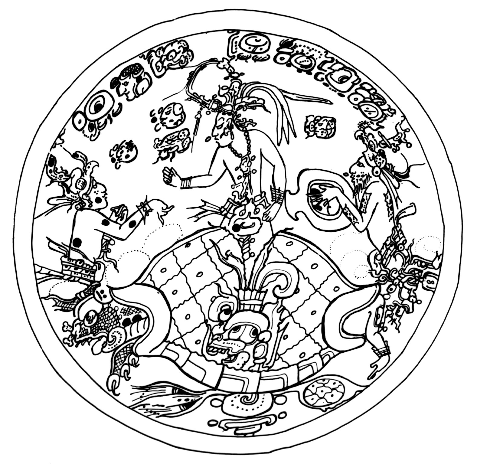 Malvorlage: Aztekische Mythologie (Götter und Göttinnen) #111645 - Kostenlose Malvorlagen zum Ausdrucken