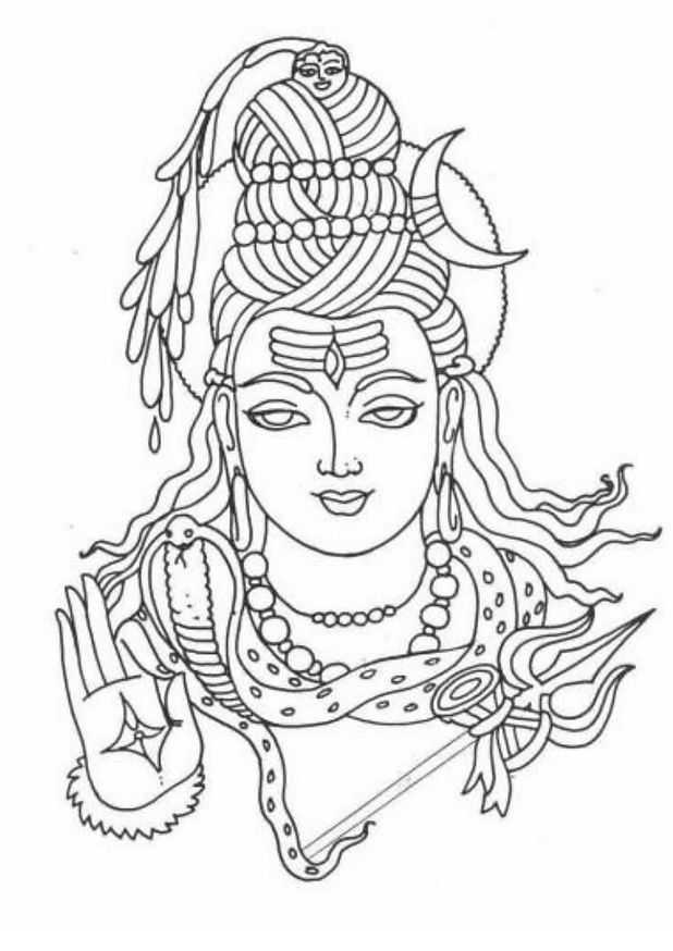 Malvorlage: Hinduistische Mythologie (Götter und Göttinnen) #109217 - Kostenlose Malvorlagen zum Ausdrucken
