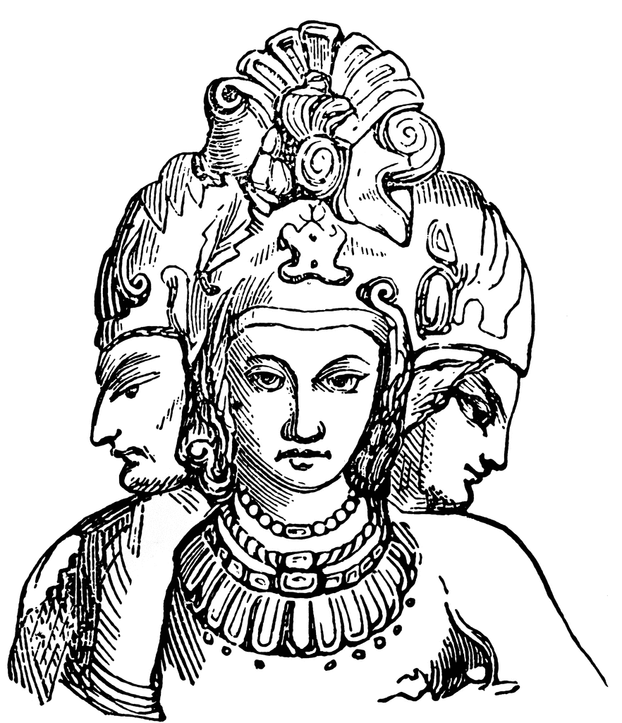 Malvorlage: Hinduistische Mythologie (Götter und Göttinnen) #109241 - Kostenlose Malvorlagen zum Ausdrucken