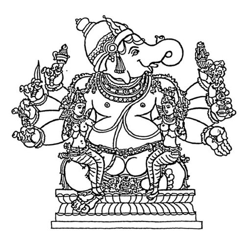 Malvorlage: Hinduistische Mythologie (Götter und Göttinnen) #109245 - Kostenlose Malvorlagen zum Ausdrucken