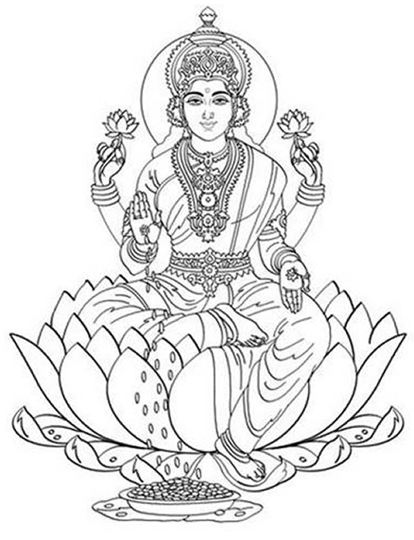 Malvorlage: Hinduistische Mythologie (Götter und Göttinnen) #109269 - Kostenlose Malvorlagen zum Ausdrucken
