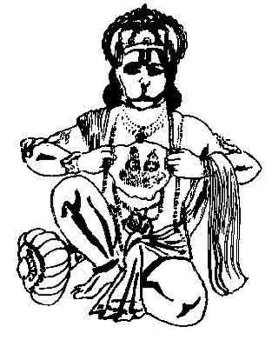 Malvorlage: Hinduistische Mythologie (Götter und Göttinnen) #109271 - Kostenlose Malvorlagen zum Ausdrucken