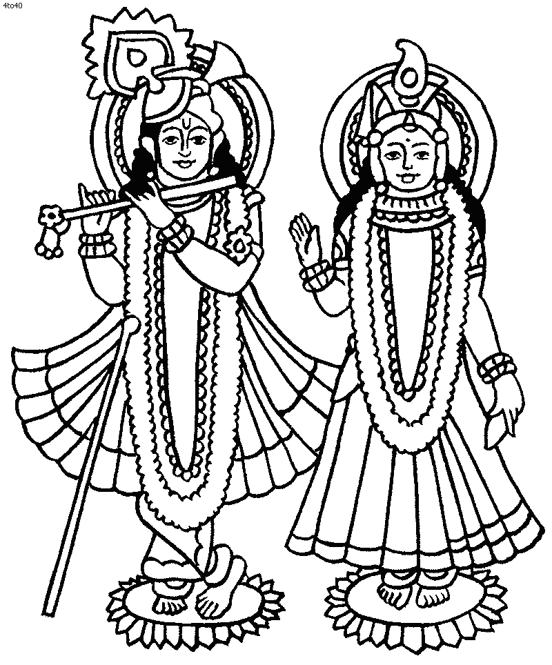 Malvorlage: Hinduistische Mythologie (Götter und Göttinnen) #109286 - Kostenlose Malvorlagen zum Ausdrucken