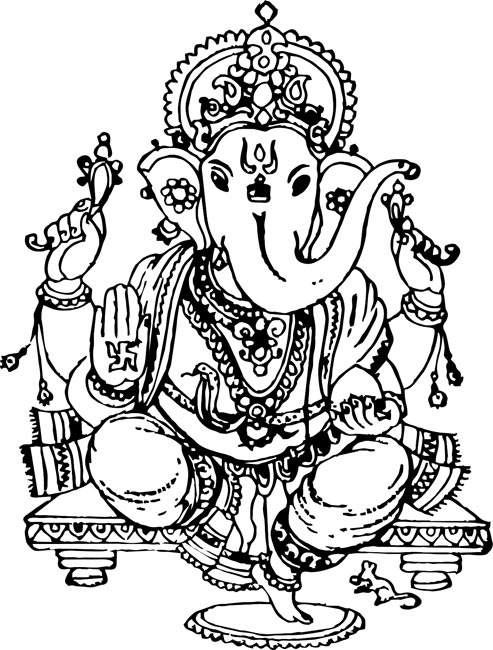 Malvorlage: Hinduistische Mythologie (Götter und Göttinnen) #109288 - Kostenlose Malvorlagen zum Ausdrucken