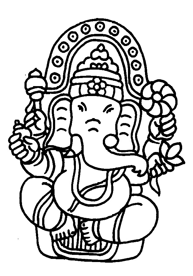 Malvorlage: Hinduistische Mythologie (Götter und Göttinnen) #109316 - Kostenlose Malvorlagen zum Ausdrucken