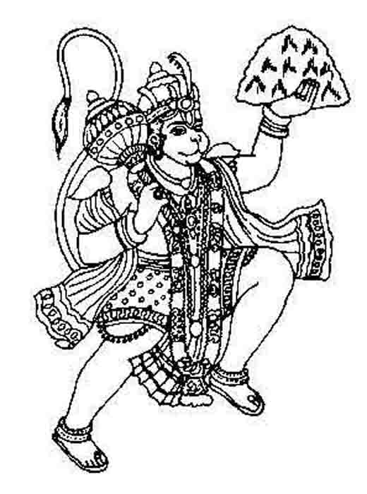 Malvorlage: Hinduistische Mythologie (Götter und Göttinnen) #109321 - Kostenlose Malvorlagen zum Ausdrucken