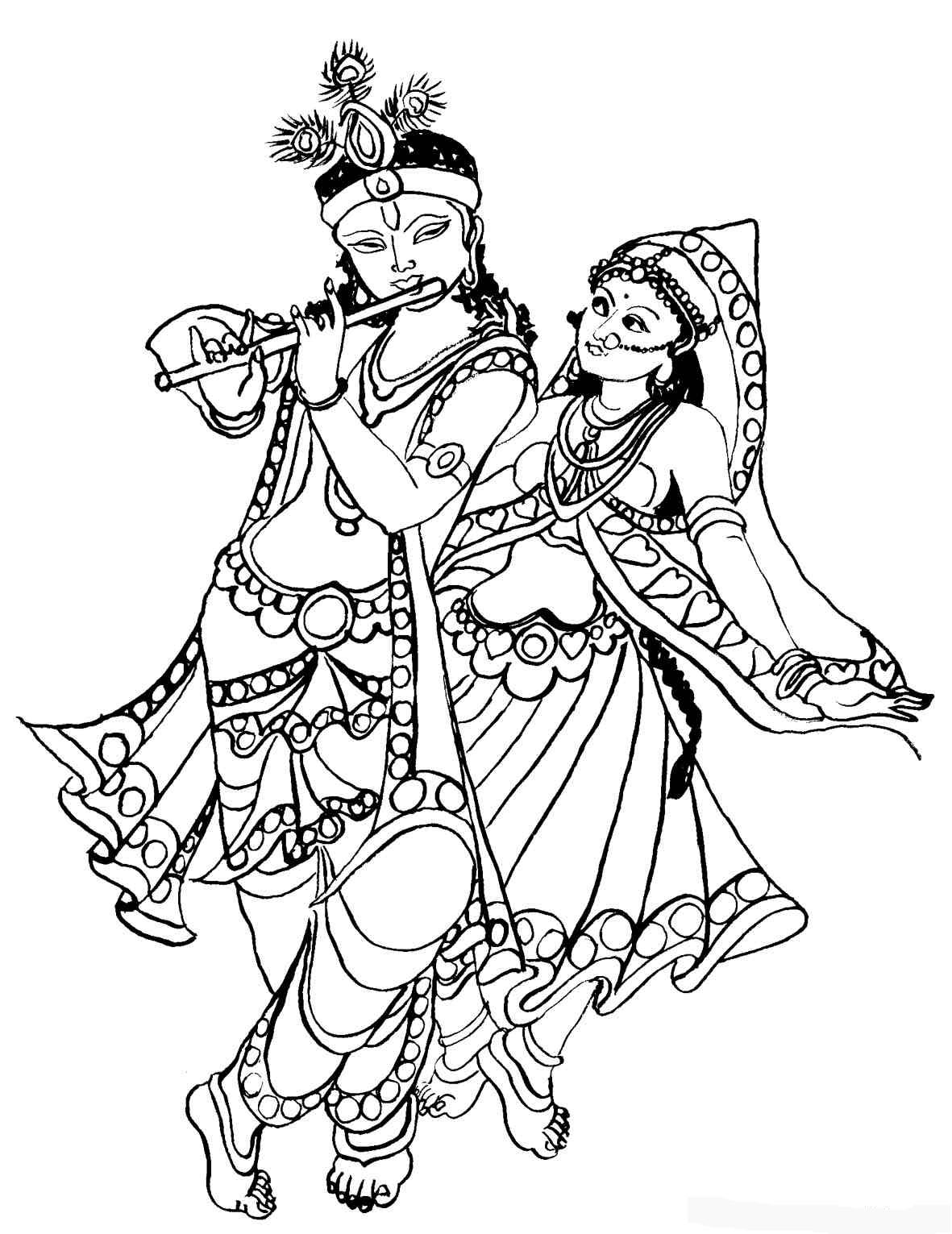 Malvorlage: Hinduistische Mythologie (Götter und Göttinnen) #109337 - Kostenlose Malvorlagen zum Ausdrucken